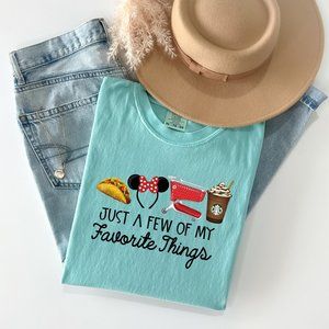 Just a Few of My Favorite Things | Comfort Colors Graphic Tee